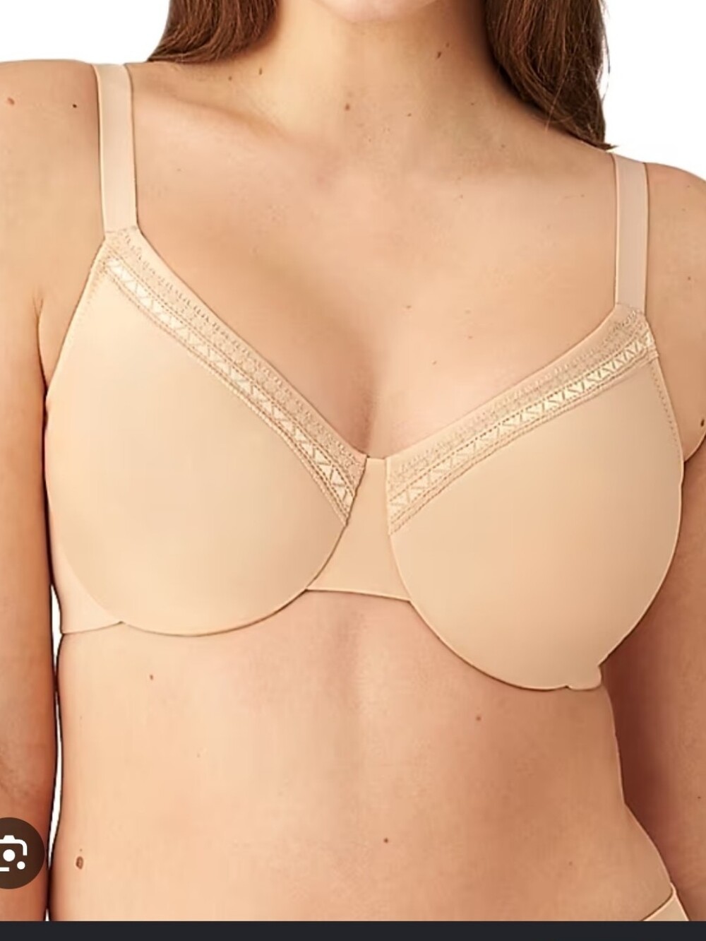 Wacoal Perfect Primer Underwire Sexy Bra in Nude    Sz 44D NWOT
